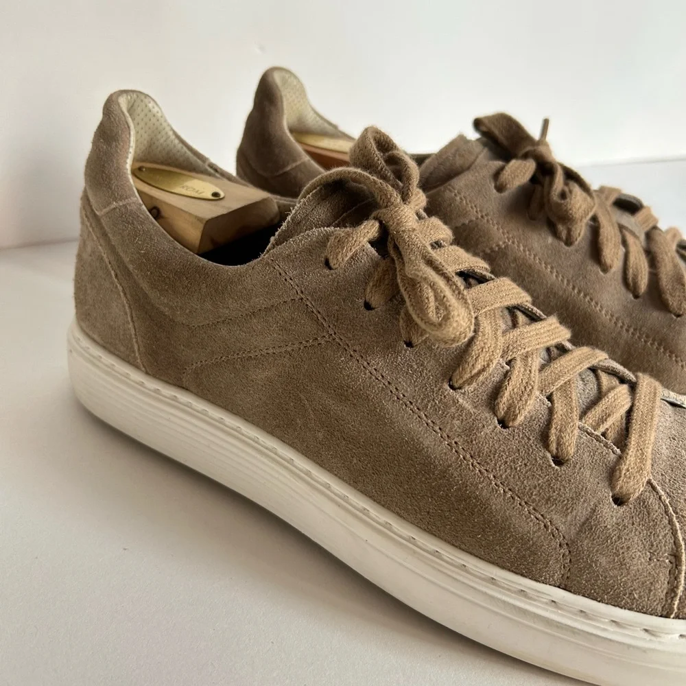 Brunello Cucinelli Men’s Suede Sneaker - Picture 2 of 11